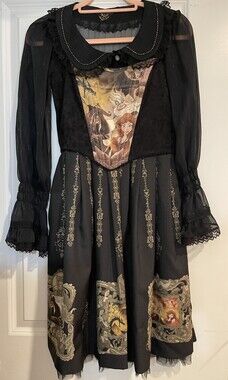 Secret Honey Disney Villains Dress Japan Sz S New